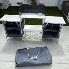 Camping kitchen unit