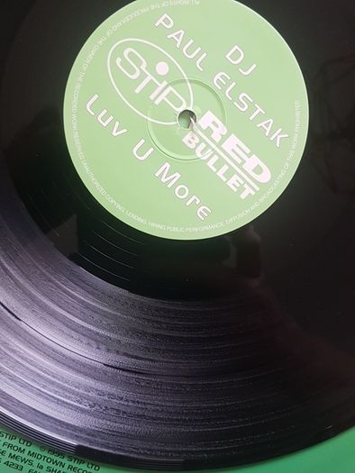 DJ Paul Elstak 12" - Luv U More