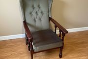 High-Back Tufted Armchair | Excellent Condition