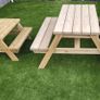 Handmade picnic benches Image 9