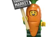 LEGO Minifigure - Carrot Mascot - Collectible Minifigures Series 24