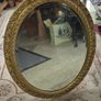 Vintage Oval mirror Image 3