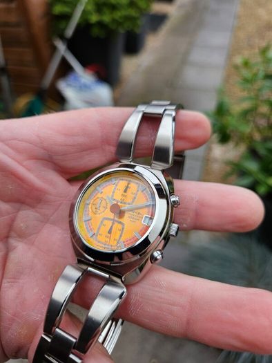 Watch Seiko Aka Alba Chronograph.