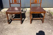Vintage Chairs x 2 - Oak