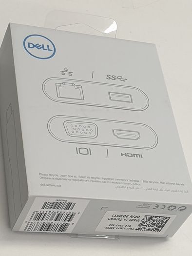 Brand New Dell DA200 USB-C to HDMI / VGA / Ethernet / USB 3.0 Adapter Original
