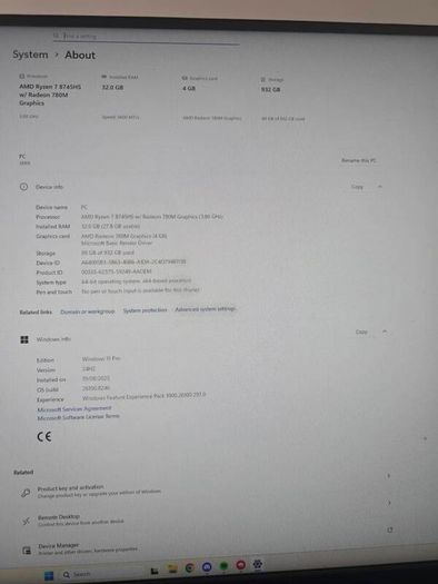 Beelink SER8 Mini PC
