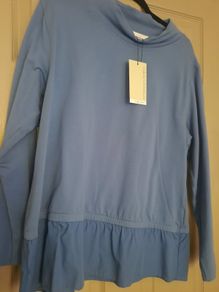 Carolyn Donnelly sweatshirt with frill