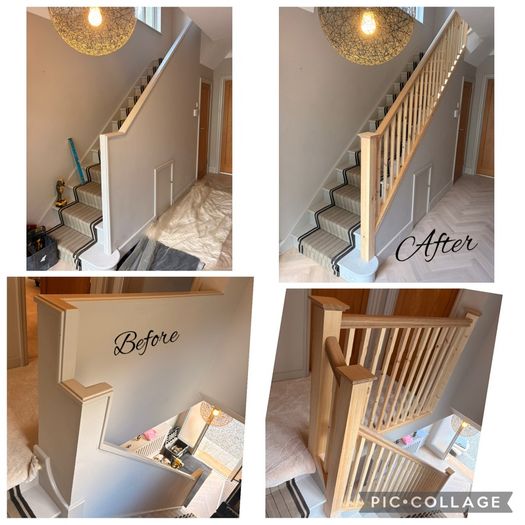 Bannister & Stairs Refurbishing