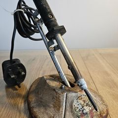 Vintage soldering stand.