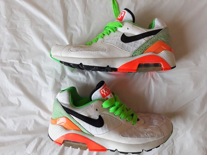 Nike Lunar Air 180 Urban Safari UK-5.5/EUR-38.5 615287-108 White/Black/Total Crimson/Poison Green-2013