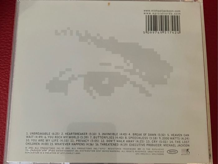 Michael Jackson - Invincible