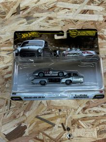 Mercedes Benz 300 SLR & Transporter Hot Wheels