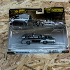 Mercedes Benz 300 SLR & Transporter Hot Wheels
