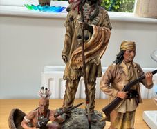Job Lot of Native American Statues.