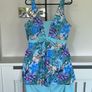 Ladies Turquoise Tank Top and Swimming shorts. Size UK 18 / EU 46 Image 4