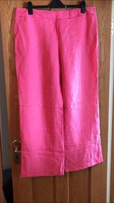 Designer Nienhaus Linen trousers worn once