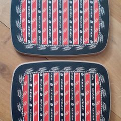 2 Guinness Casserole Stands - Vintage