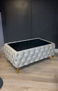 Velvet coffe table 83x63