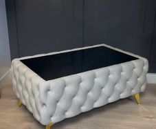Velvet coffe table 83x63