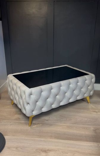 Velvet coffe table 83x63