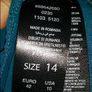 Redherring midi dress Blue-green  size UK14 EU42 Postage included Image 5
