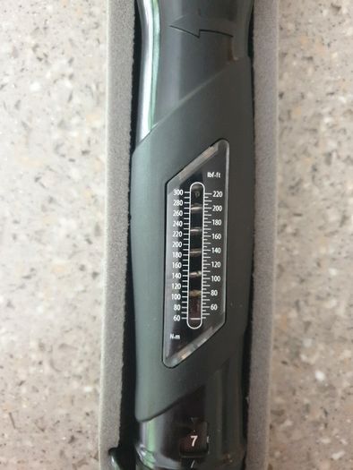 Discounted and with full warranty Torque wrench up to 300Nm 220lb