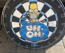 Simpsons dart board