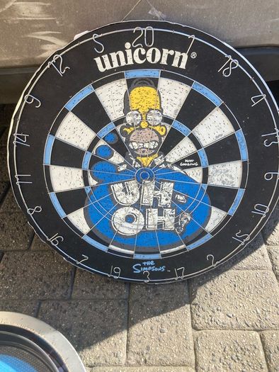 Simpsons dart board