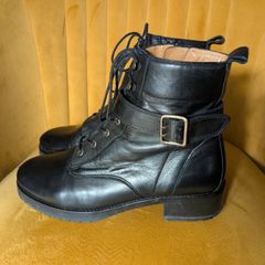 Leather boots Sezane Size 38