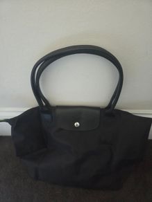 Longchamp Ladies Black Tote Size L