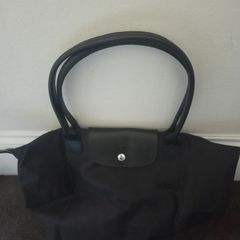 Longchamp Ladies Black Tote Size L