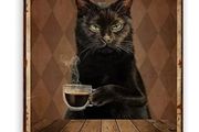 Before Coffee I Hate Everyone : Metal Sign