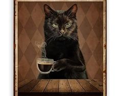 Before Coffee I Hate Everyone : Metal Sign