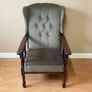 High-Back Tufted Armchair | Excellent Condition Image 2