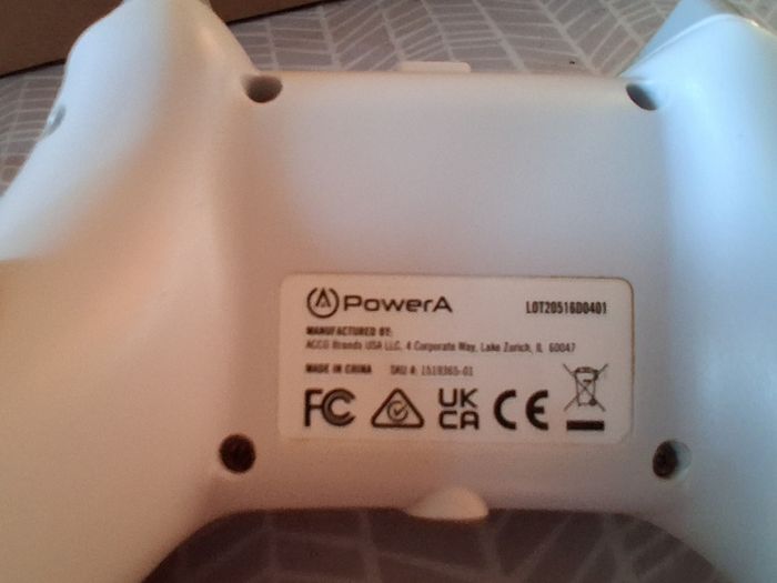 White PowerA Enhanced Wired Controller for Xbox