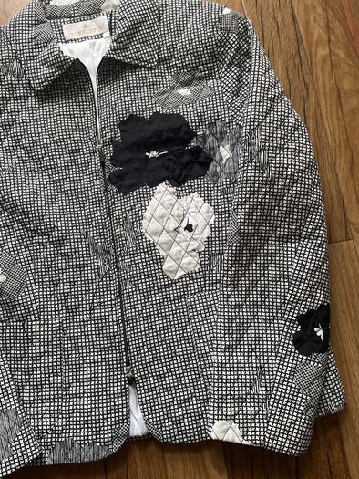 Ladies Auantagarde Patchwork quilted trendy jacket 12 size