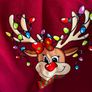 Christmas reindeer jumper age 4 Image 2