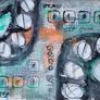 ArtH2O 2025 - The Binary Series - Good Byte Coding Abstract Set of 6 Image 2