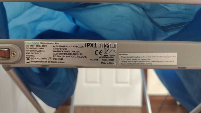Heated Clothes Airer