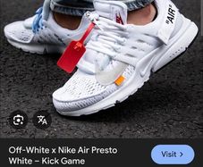 Nike Off-White Presto UK 8.5