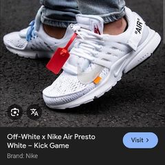 Nike Off-White Presto UK 8.5