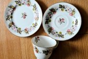 Shabby Chic Vintage Chintzy Apple Blossom Royal Tara Trio