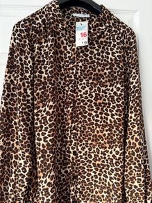 leopard print blouse