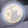 Gibraltar 2016 Solid 9ct Gold Proof Double Crown, 10g, In Capsule With COA. Image 3