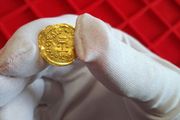 Gold Byzantine Tremissis Constans II Coin