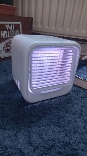 Portable air cooler fan