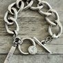 Antique Silver Plated Bracelet Image 3