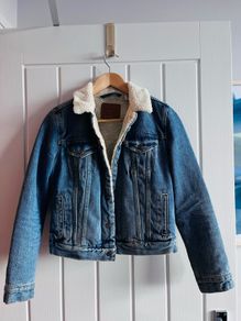 Levis Ladies Sherpa Jacket XS