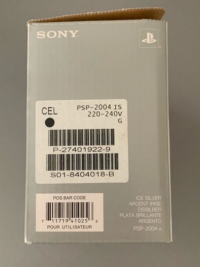 PSP 2004 Ice Silver Boxed