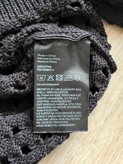 H&M crochet cardigan 8/10 uk